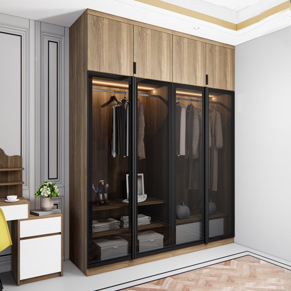Tủ quần áo cánh kính TA7020
