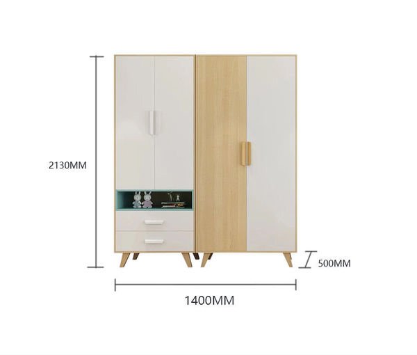 tủ quần áo gỗ công nghiệp TA-165