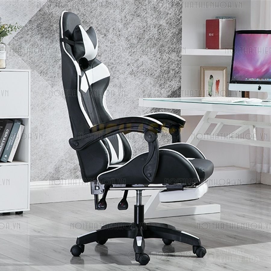 Ghế Gaming Swift, Ngả lưng 165 độ, có gác chân