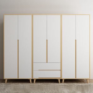 Tủ quần áo cánh mở gỗ công nghiệp TA-160