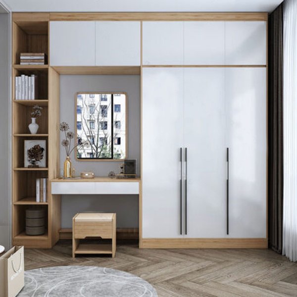 Tủ quần áo kết hợp bàn trang điểm hiện đại TA61
