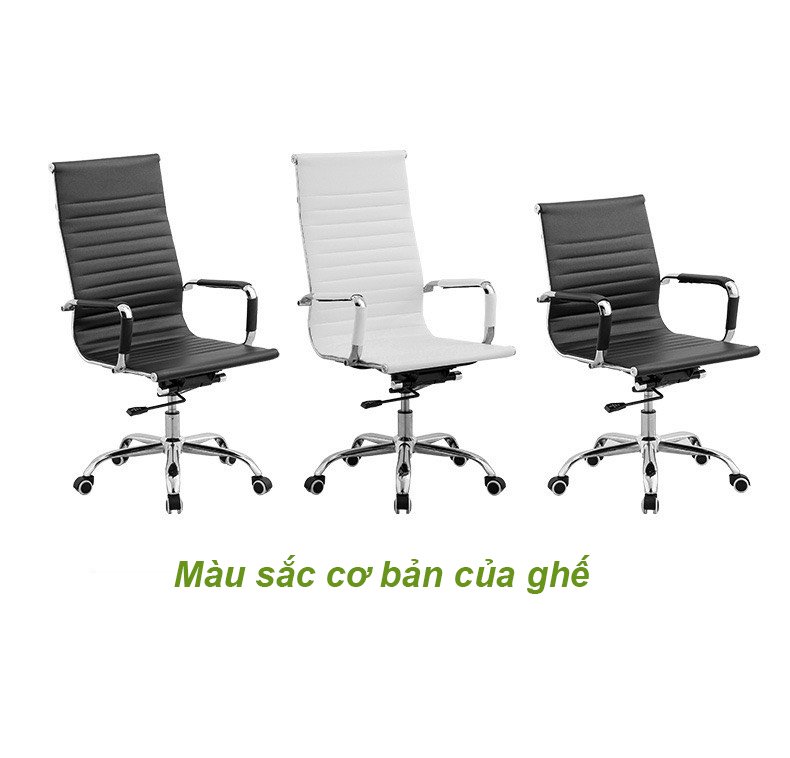 Ghế nhân viên, ghế xoay da văn phòng
