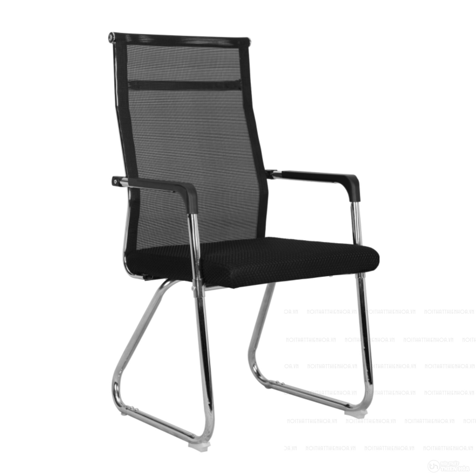 Ghế chân quỳ phòng họp lưới cao 420