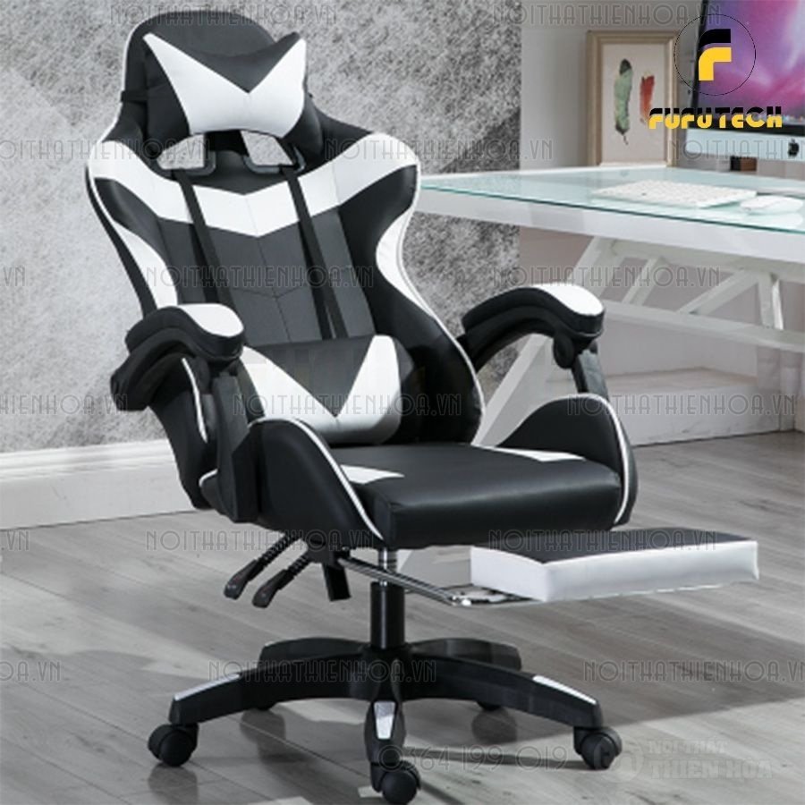 Ghế Gaming Swift, Ngả lưng 165 độ, có gác chân