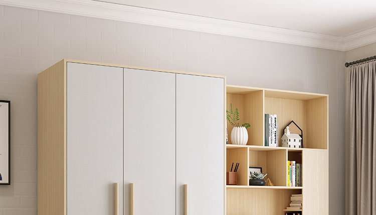 tủ quần áo kết hợp bàn làm việc TA-134