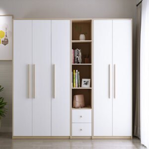tủ quần áo 5 cánh đợt trang trí TA-120