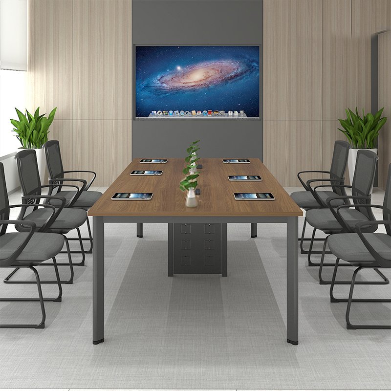 Bàn họp Ula bàn làm việc nhóm chân OVAL BH-ula24