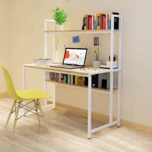 Bàn làm việc kệ trang trí, kệ sách BLVTN-TR-610