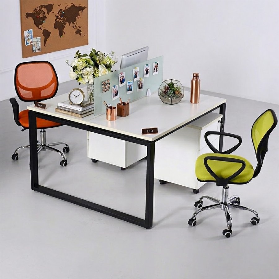 Cụm bàn chân sắt 2 chỗ vách không hộc