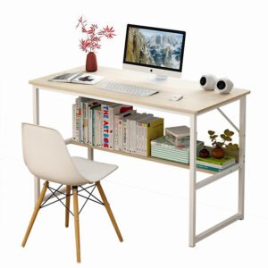 Bàn làm việc kệ để đồ hiện đại 01