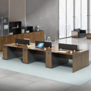 Cụm bàn làm việc 6 người