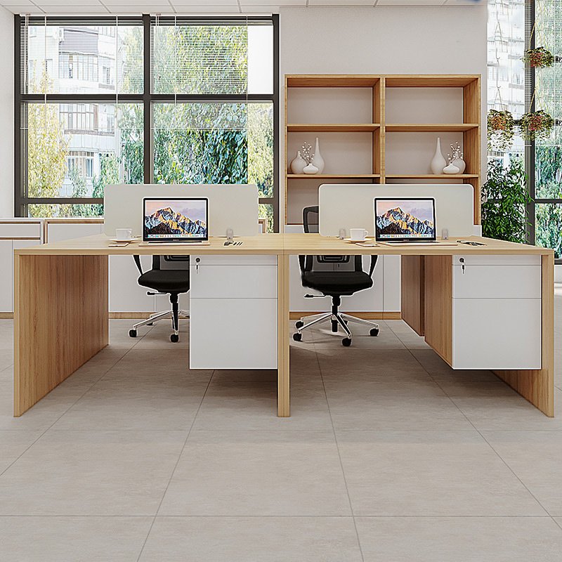 Bàn làm việc 4 người
