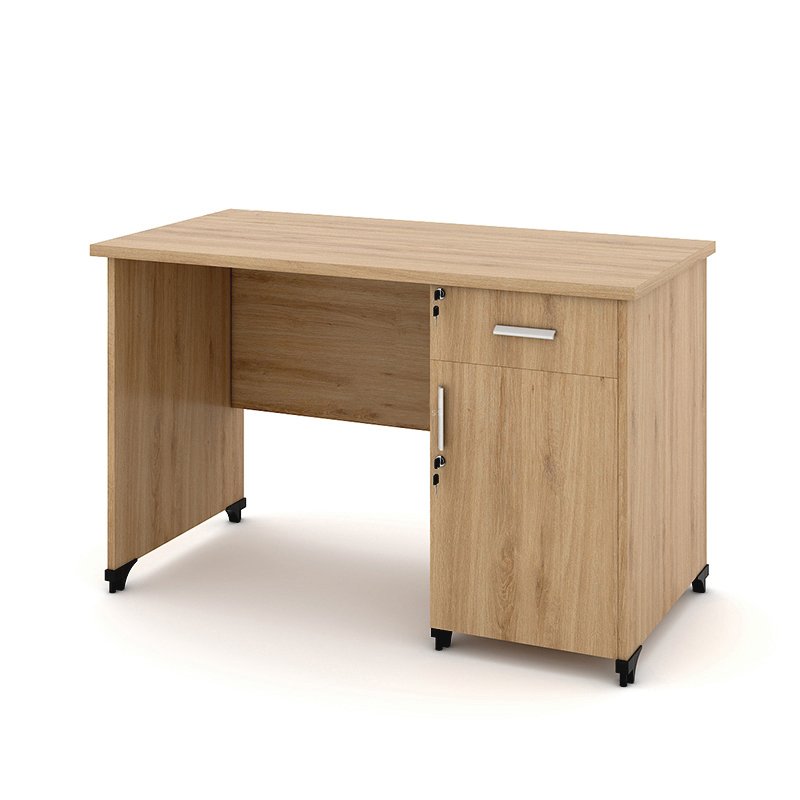 Bàn văn phòng tủ hộc sâu 1m2 CL12HS