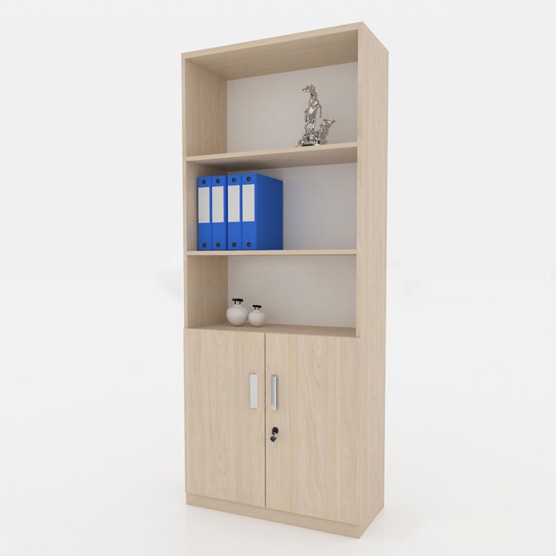 Tủ tài liệu gỗ rộng 80 cao 2m CL200-03B