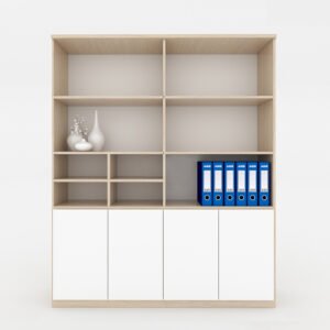 Tủ tài liệu kết hợp trang trí rộng 1m8 CL200-13-T