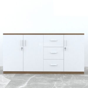 Tủ hồ sơ tài liệu 3 cánh 3 ngăn kéo CL80-180