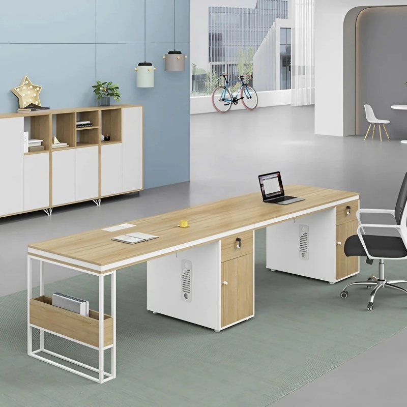 Cụm Bàn Làm Việc Đôi Thiết Kế Tinh Tế BC116