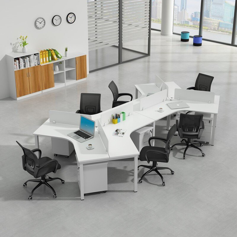 Cụm bàn chân sắt (8+1) người cho văn phòng