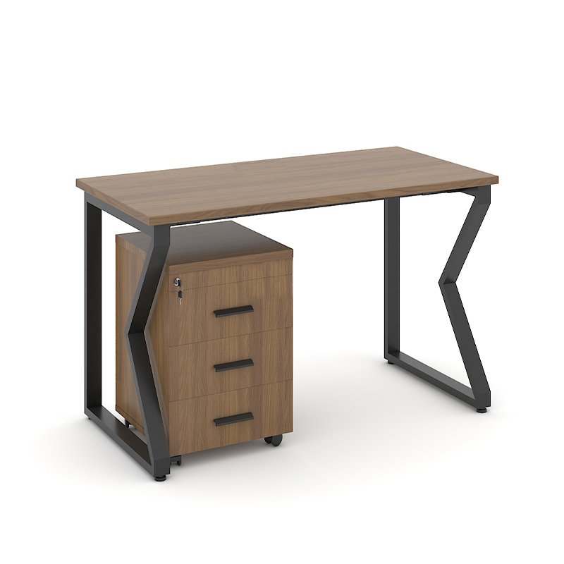 Bàn làm việc hiện đại 1m2 – chân K cá tính EK12