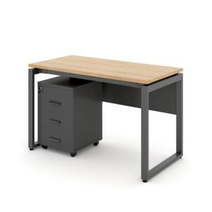 Bàn làm việc chữ U có yếm 1m2 EU12G-Y