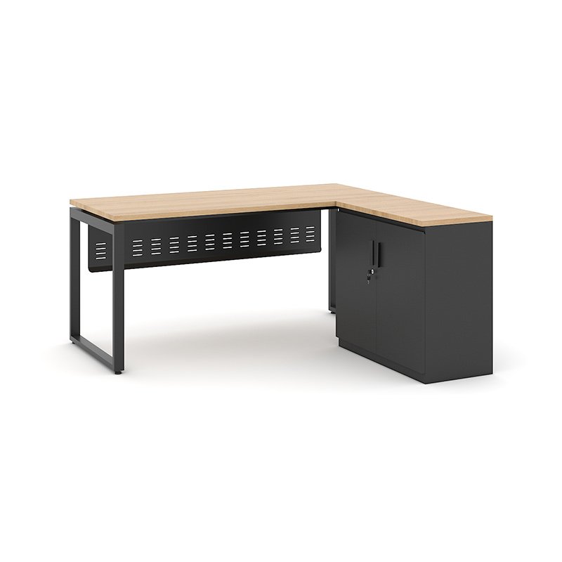 Bàn chữ L gác tủ 1m4 EU14LYS-HS-2