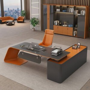 Bàn Giám Đốc Góc L Yếm Lửng