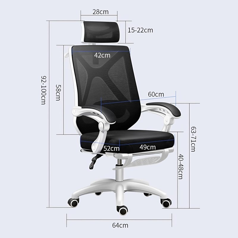 Ghế Công Thái Học GX65 Điều Chỉnh Thông Minh