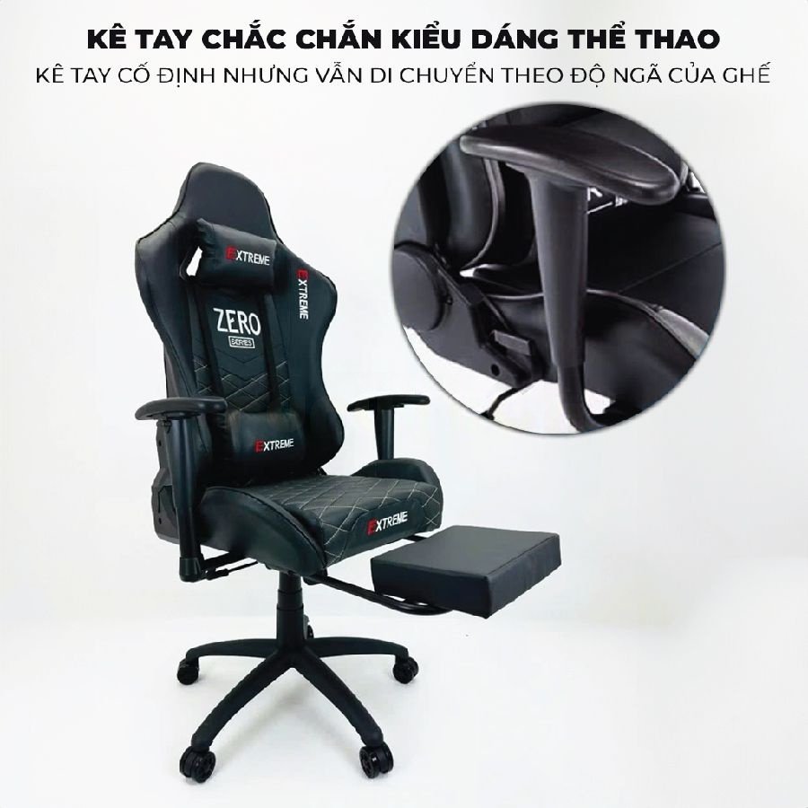 Ghế Gaming Extreme Zero V1 Plus Có Gác Chân