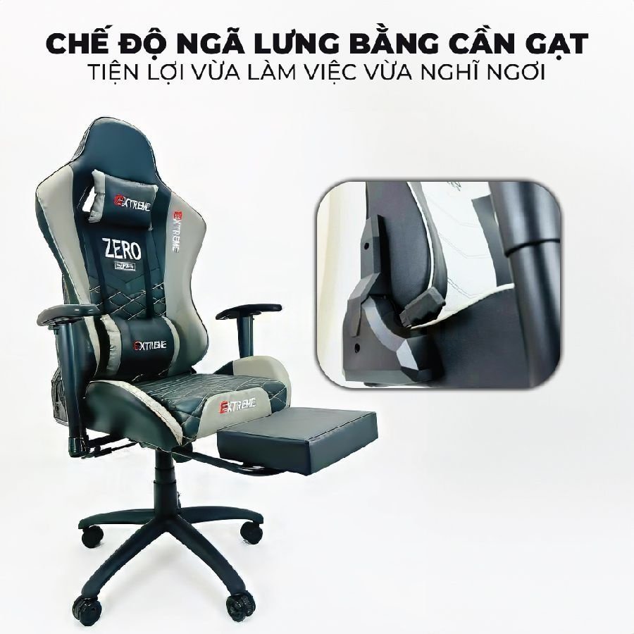 Ghế Gaming Extreme Zero V1 Plus Có Gác Chân
