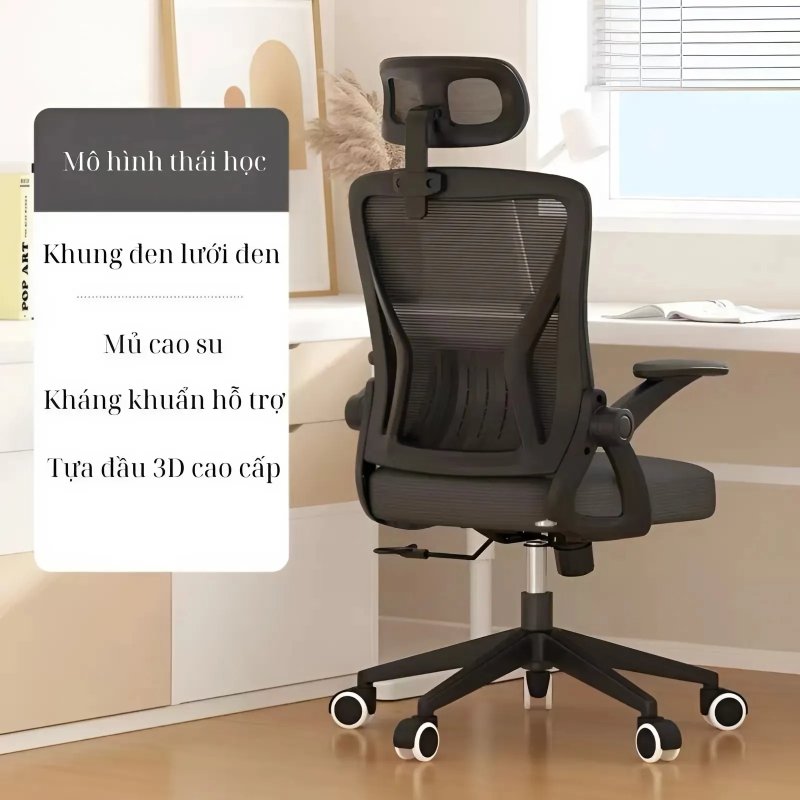 Ghế Xoay CTH2 Tay Gập Công Thái Học