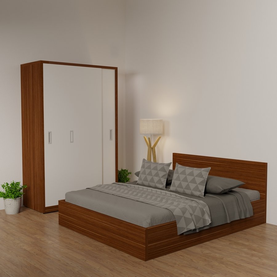 Giường hộp đồng màu GN-36