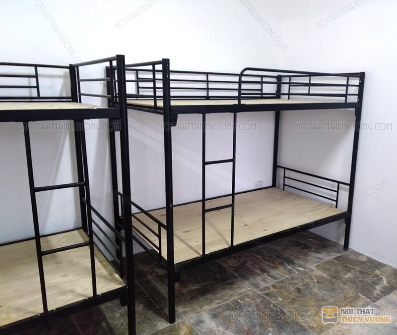 Giường sắt 2 tầng có hộc GT-03