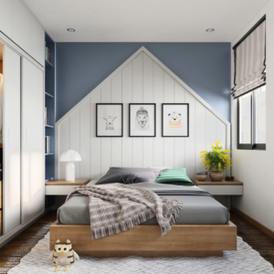 Bộ phòng ngủ tủ cánh lùa trắng - 03