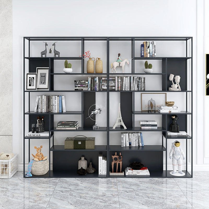 Kệ trang trí khung sắt hiện đại ktt07