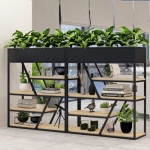 Kệ trang trí văn phòng hiện đại KTT21