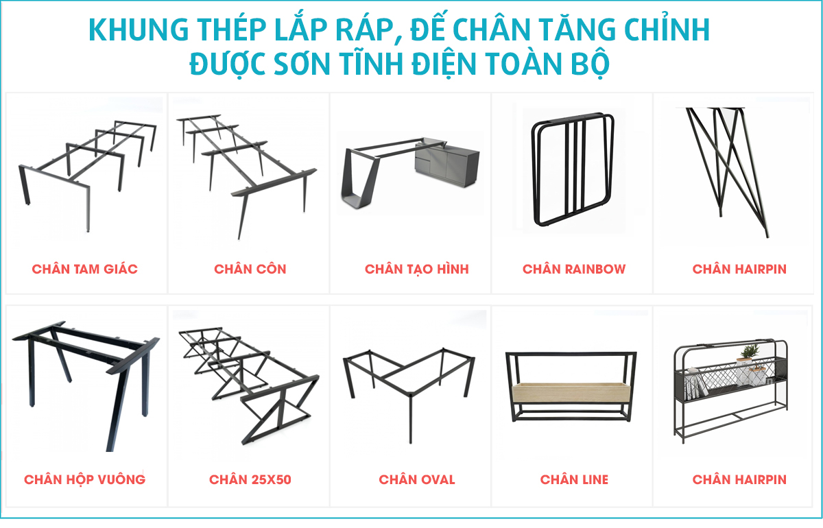 Kiểu chân bàn sắt