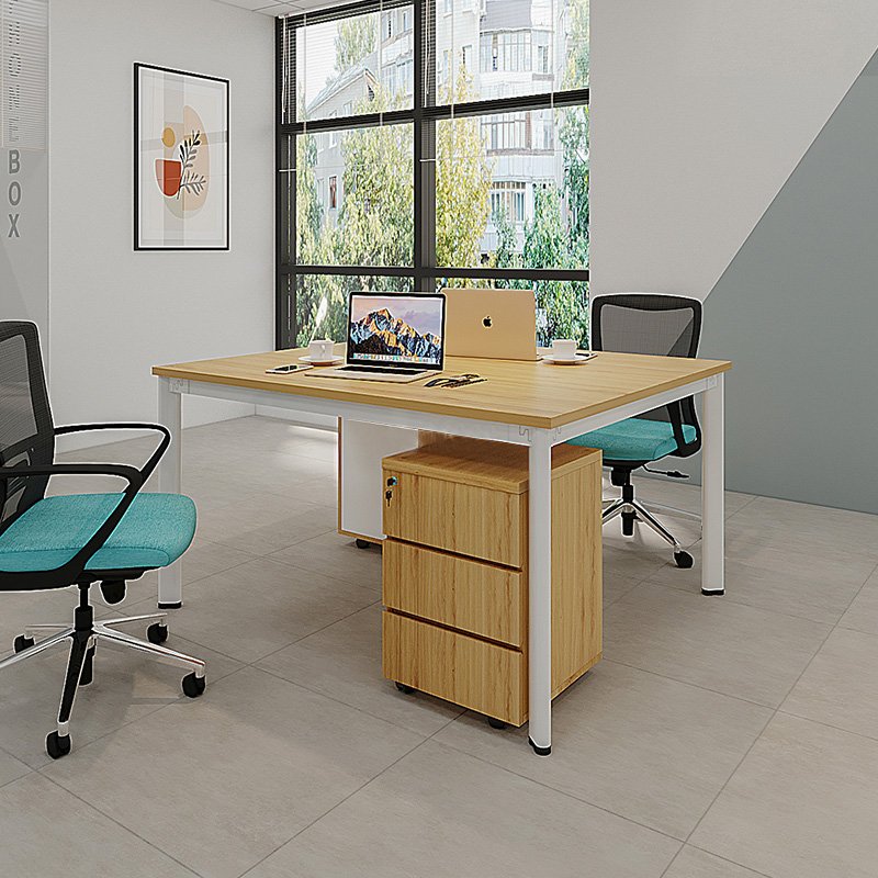 Cụm bàn làm việc 2 người chân Oval OVC01-1212