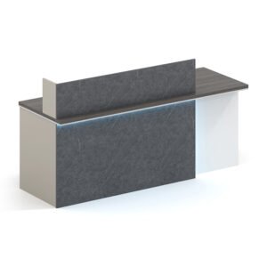 Quầy lễ tân liền tủ ngăn kéo Q06-2007