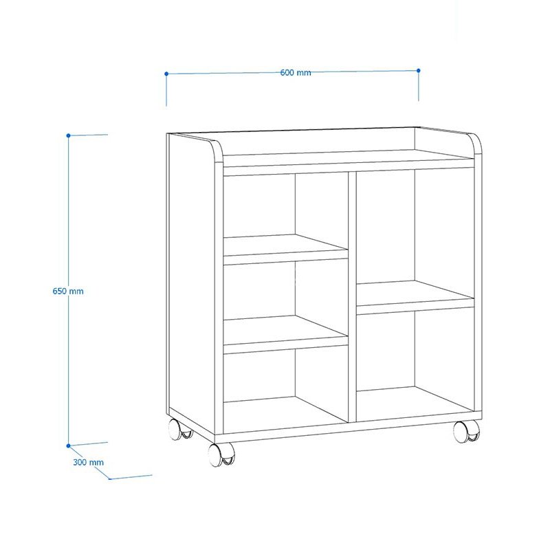 Tủ phụ di động để máy in tài liệu TP10-N