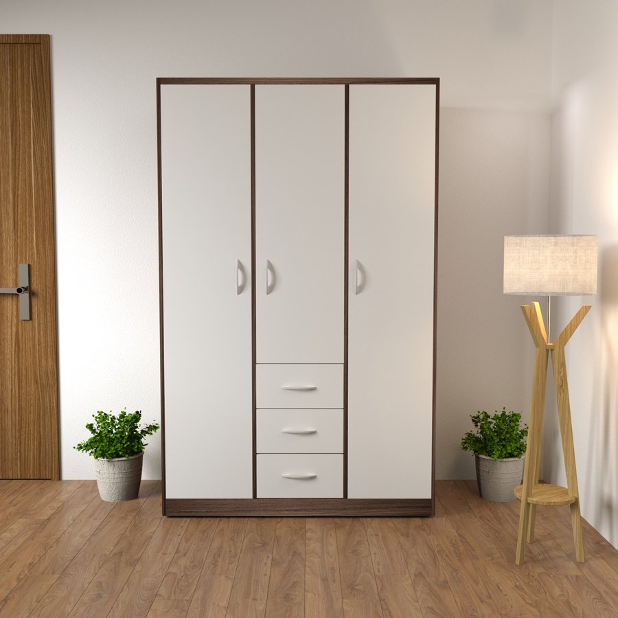 tủ áo 3 cánh 3 ngăn kéo TA-111