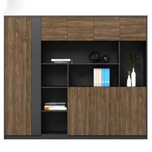 Tủ tài liệu decor phòng lãnh đạo C-TGD204