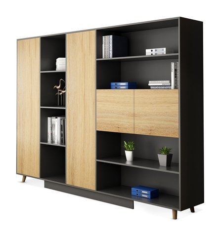 Tủ hồ sơ gỗ văn phòng hiện đại - TL 63