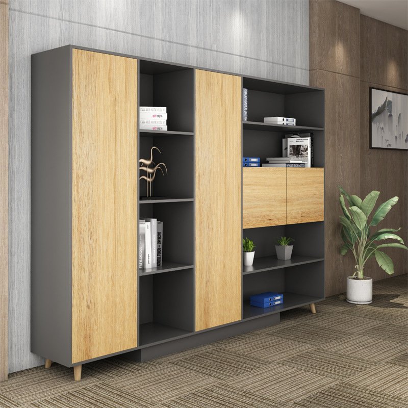 Tủ hồ sơ gỗ văn phòng hiện đại - TL 63