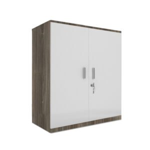 Tủ gỗ thấp đựng tài liệu, tủ phụ bàn làm việc 03