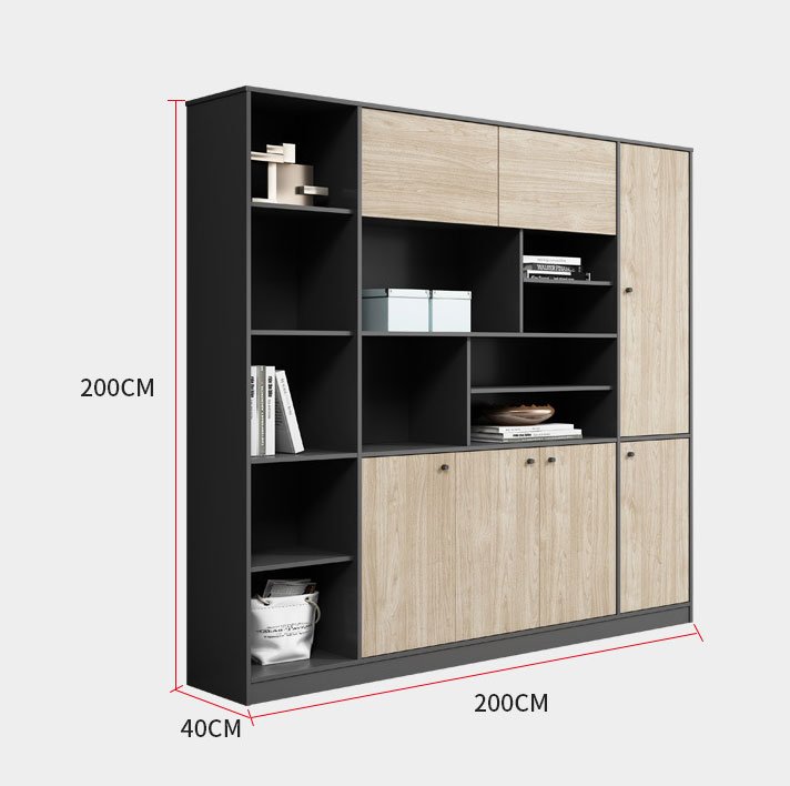 Tủ tài liệu văn phòng sếp 2m - TL 56