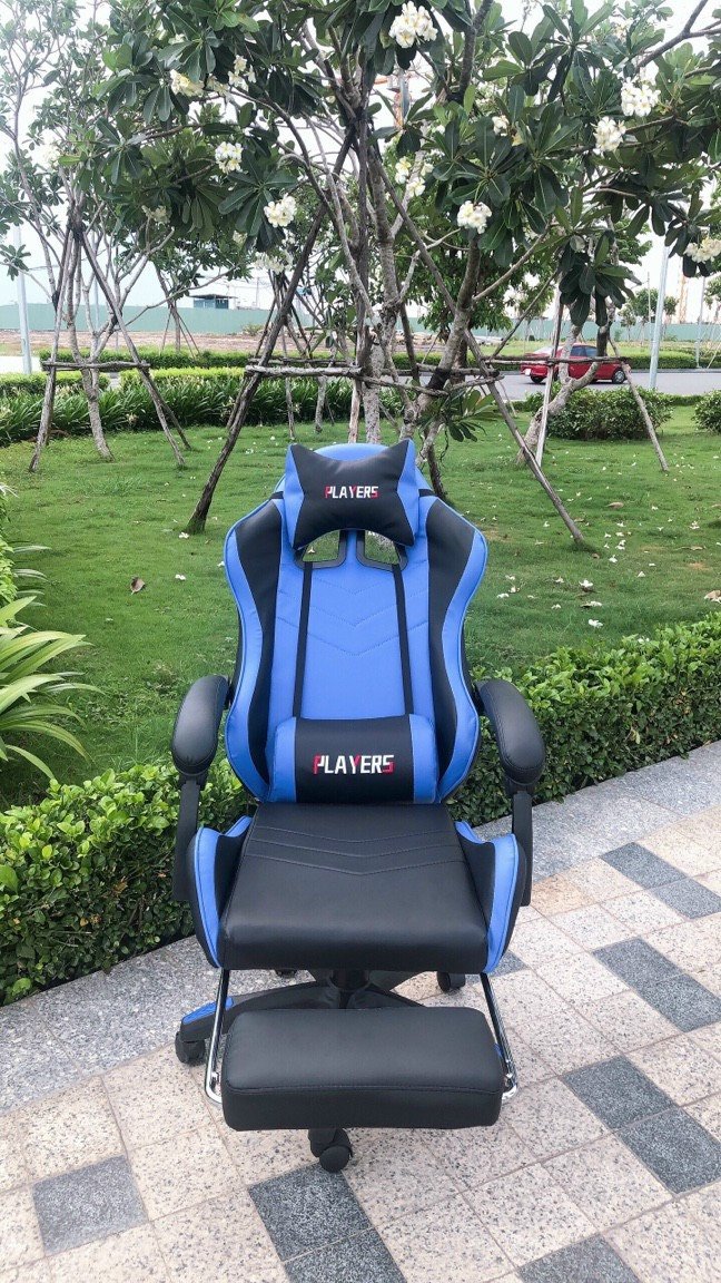 Ghế Game màu xanh