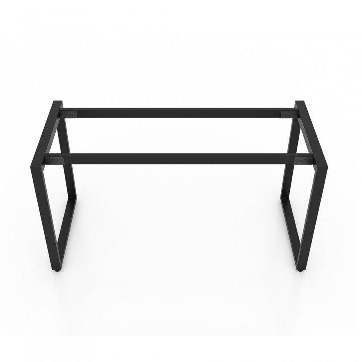 Chân bàn nhân viên 1400x700mm sắt 25x50 lắp ráp ngàm
