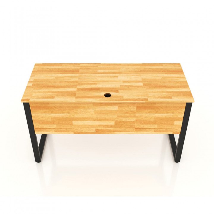 Chân bàn nhân viên 1400x700mm sắt 25x50 lắp ráp ngàm