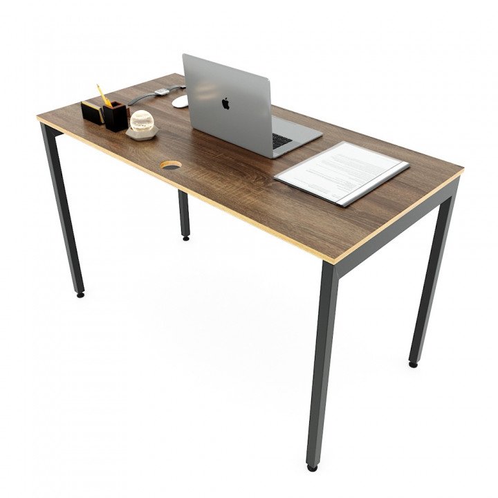 Chân sắt lắp ráp bàn 120x60cm hệ Slean