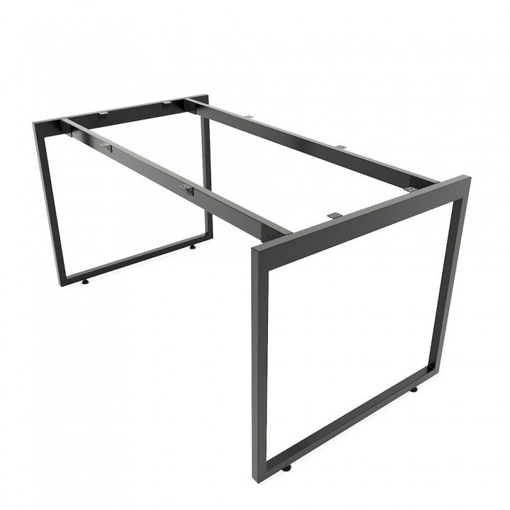 Chân sắt lắp ráp cho bàn 140x80cm hệ Slean